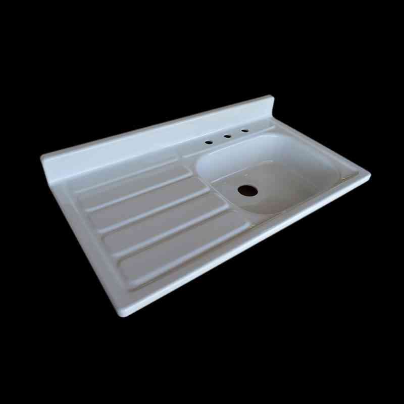 Single Bowl with Double Drainboards Model SBDW5424 NBI Drainboard Sinks