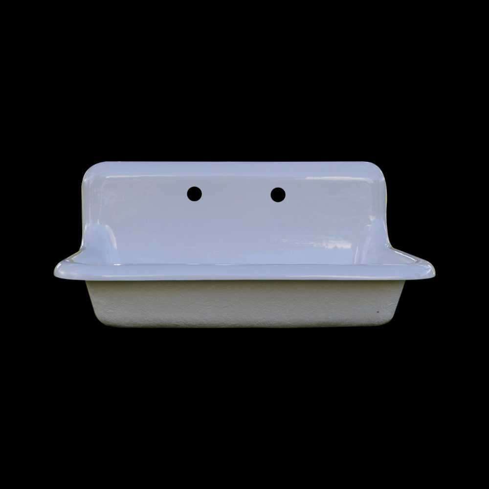 Single Basin High Back Sink Model SB3018 NBI Drainboard Sinks