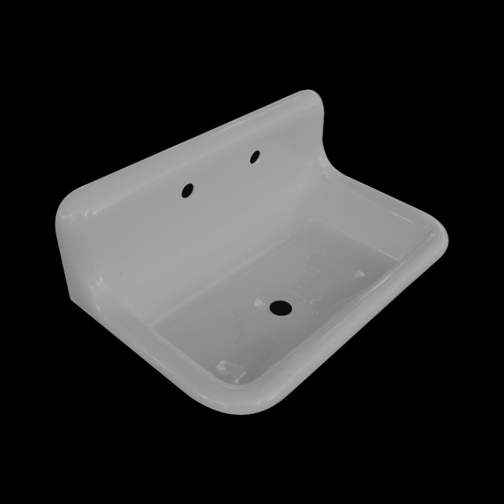 Single Basin High Back Sink Model SB3018 NBI Drainboard Sinks